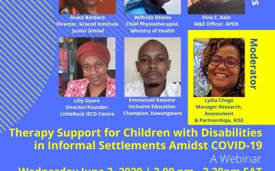 COVID-19 and Therapy for Children with Disabilities: A Dialogue Series